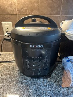 Instant Pot 6Qt RIO Chef Series 7-in-1 Multi-Cooker, Pressure Cooker, Slow Cook, & More, Black