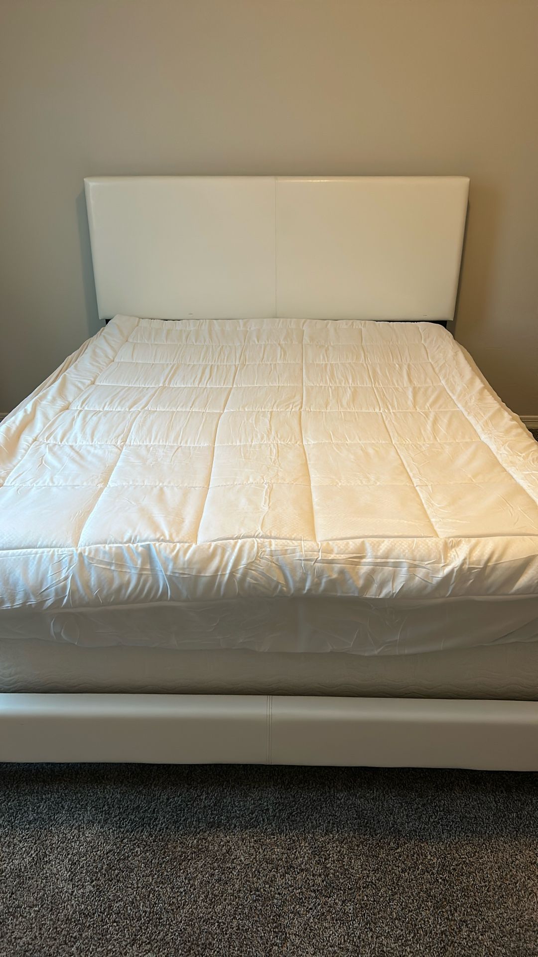 Bed Frame, Box Spring And Mattress
