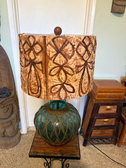 Tiki style Lamp