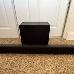 Vizio Soundbar w/ wireless subwoofer