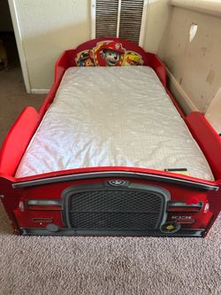 Paw patrol toddler bed
