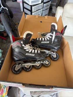 Bauer rollerblades.
