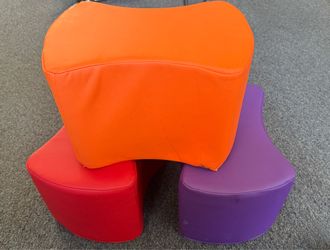 Butterfly Modular Soft Seating Stool