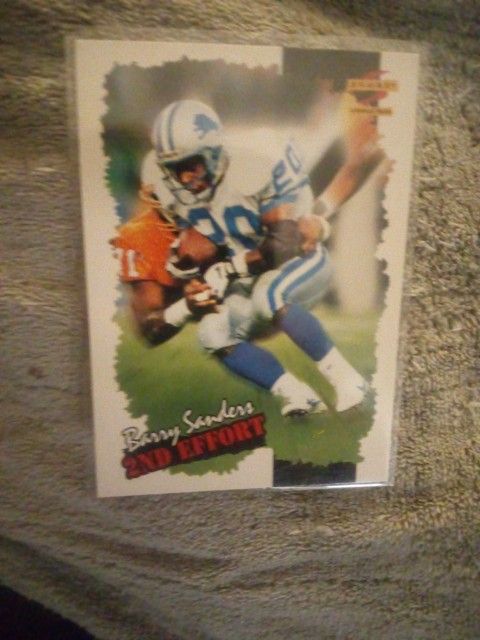 Barry Sanders Card Score 1996 #244