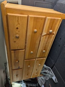 Wood drawers full bed nightstand bedroom set