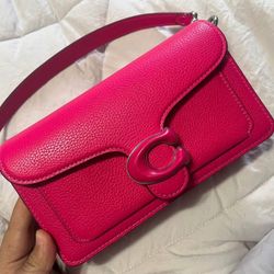 Hot Pink Coach Tabby 20
