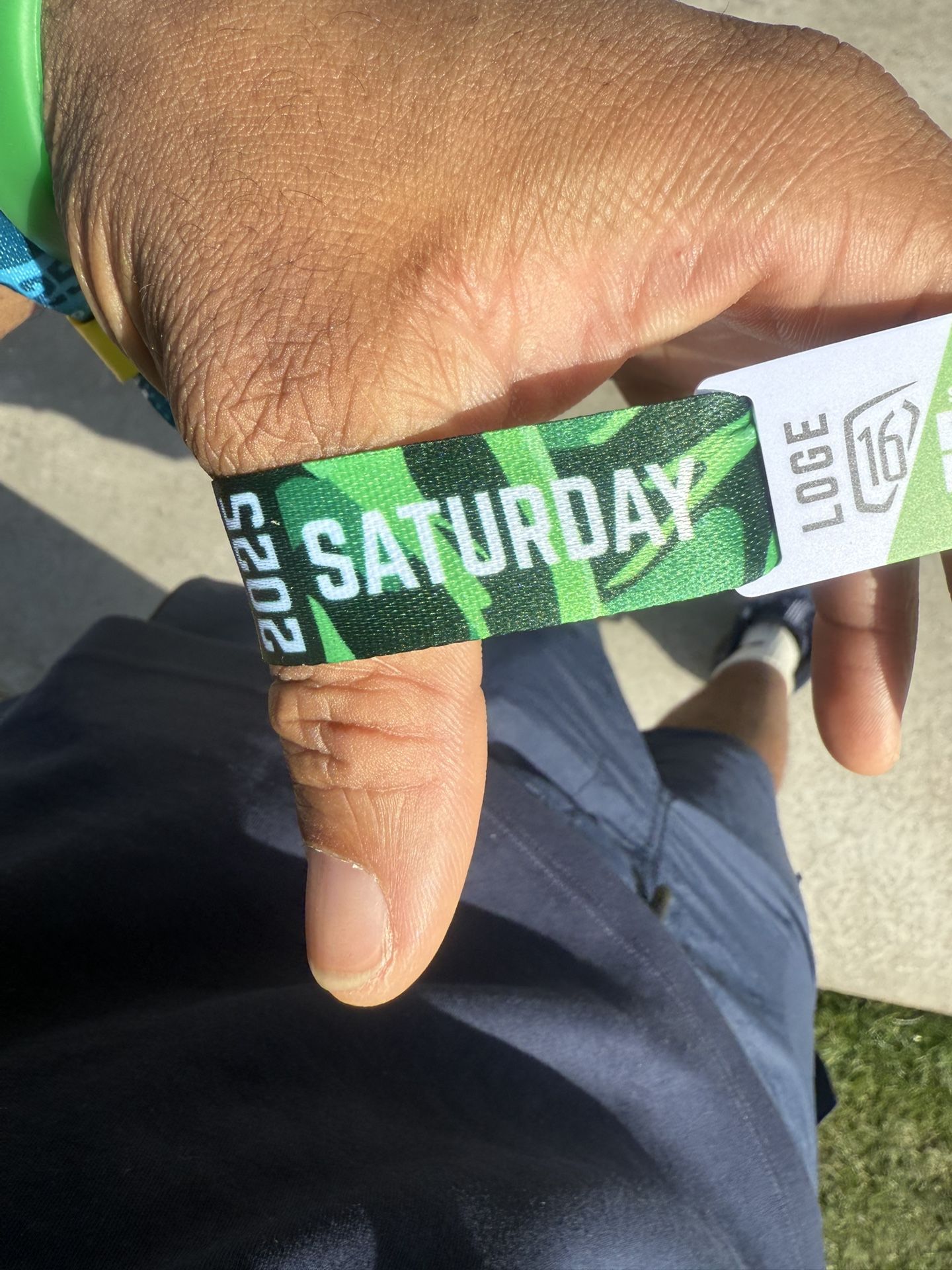 Skybox 16 Loge Wristband For Sale