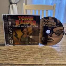 Tomb Raider The Last Revelation Game For Playstation 1