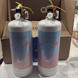 Gender Reveal fire extinguisher - pink
