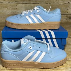 Adidas Rivalry Low Mens Size 11 Blue White Gum Shoes Sneakers JH7149 New w/ Box - Gift