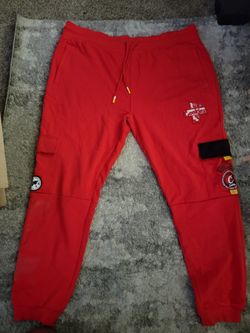 Cookies Clothing Mens Red Sweatpants