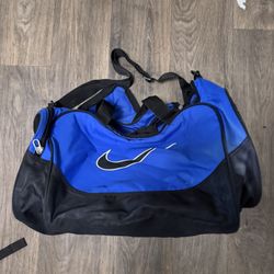 Nike Blue Duffle Bag