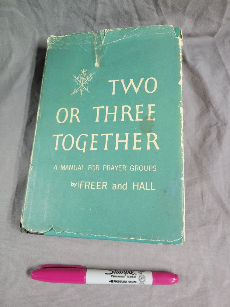 1954 Vintage Book, Two Or Three Together, By Freer And Hall