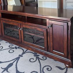72” Large Wooden TV Stand