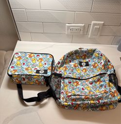 Pokemon backpack and lunchbox