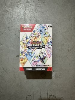 Prismatic Evolution Booster Bundle