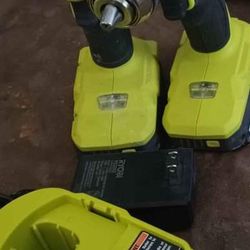 ryobi drill set 18v