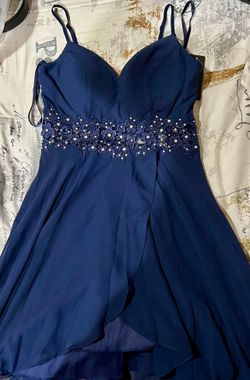 Navy Blue Dress 