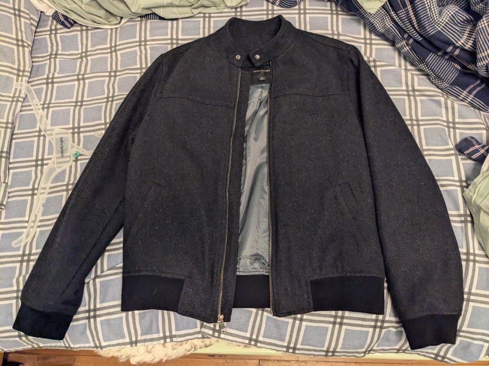 Banana Republic Men's Wool Jacket, Medium