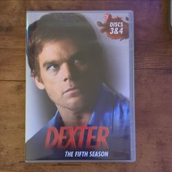 Dexter The Fifth Season DVD Discs 3 & 4