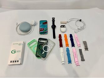 Google Android Bundle - Pixel 9 Pro (512 GB), Pixel Watch 3 (41mm), Pixel Buds 2, Google Nest Mini (1st gen)