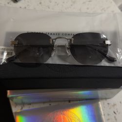 VF Detroit Player Rimless White Gold Sunglasses