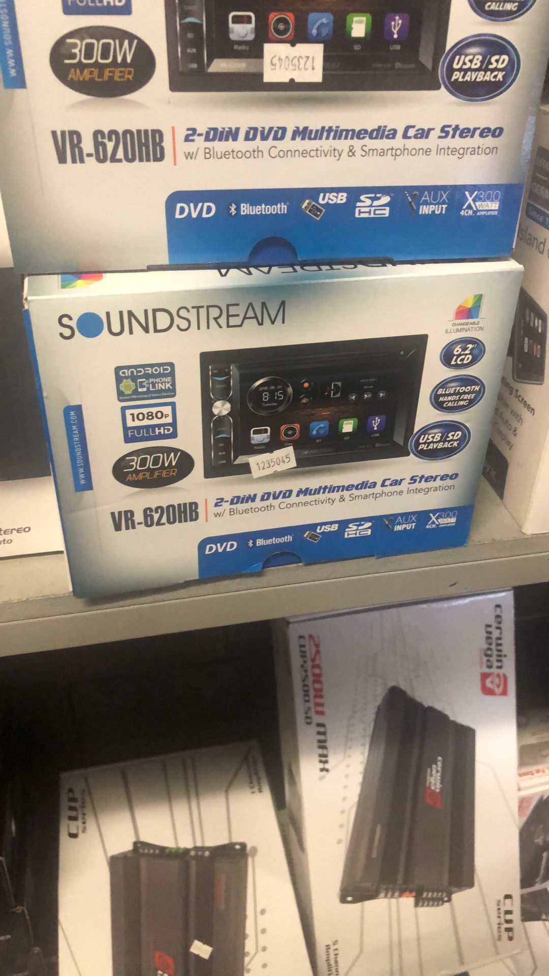 Soundstream Double Din Stereo Bluetooth 