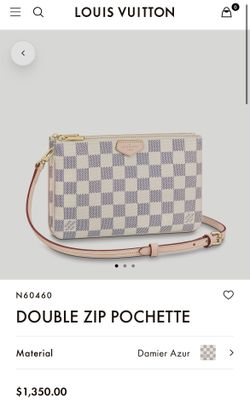 Louis Vuitton Double Zip Pochette - BRAND NEW