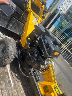 MechMaxx KOHLER 429cc 14hp E-Start Engine Stump Grinder w/Tie Bar SG380 like new selling cheap