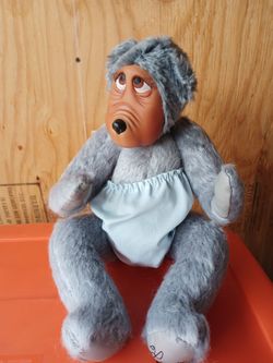 Welden Enter Jointed Blue Mohair Bear