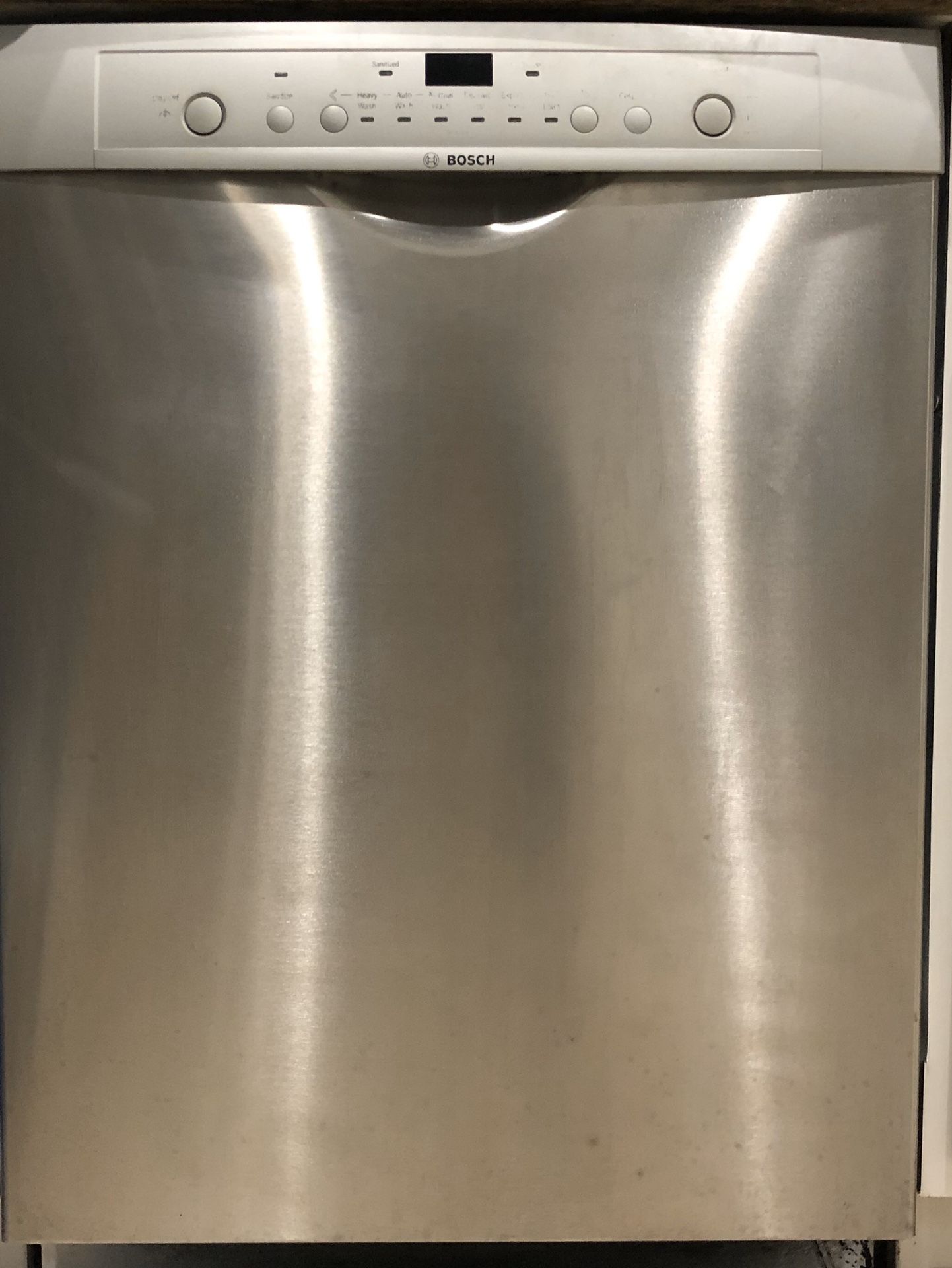 Bosch Ascenta Series Front Control Tall Tub Dishwasher in Stainless