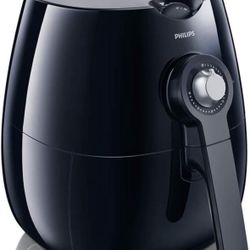 Philips Kitchen HD9220/28 Viva Airfryer 1.8lb/2.75qt Black Fryer
