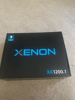 Xenon sub amp  Xa 1200.1