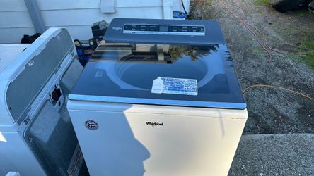 Whirlpool Glass Top Washer And Drier