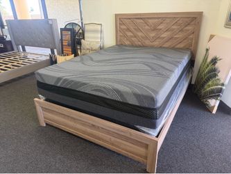 Queen bed frame