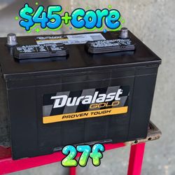 Car Battery Group Size 27f