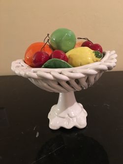 Italian Fruit Braided Basket