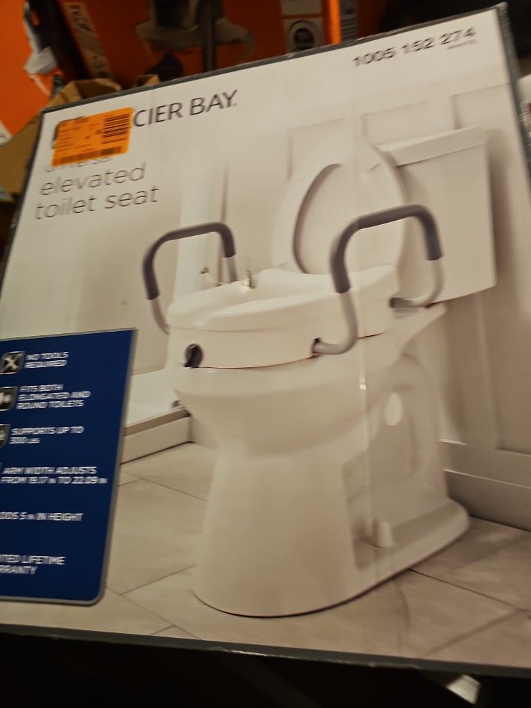 Glacier Bay Elevated Toiket Seat