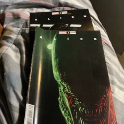 Two Copies Of Marvel Aliens Issue 1