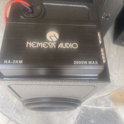 I Have A 12” Nemesis In Ported Pro Box With 2000 Watts Nemesis Amp 