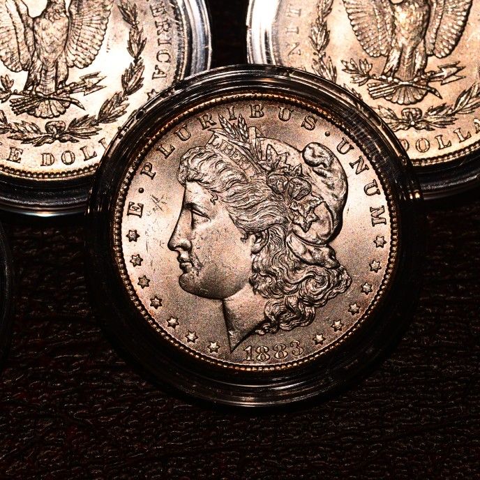 1883-CC Morgan Dollar BU - Carson City Silver!