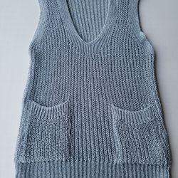 Zara Knit Pullover Vest