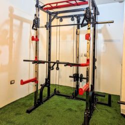 New Multifunctional Smith Machine , Weights , Squat Rack , Bench Rack , Bench Press 