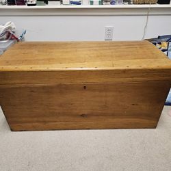 Vintage Wooden Trunk