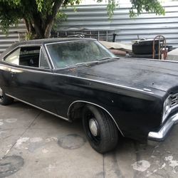 1968 Plymouth Satellite 318 V8 Motor 15” Rally Wheels 5x4.5