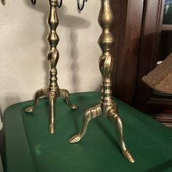 Brass Antique Candlesticks