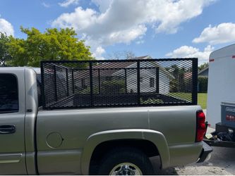 Cajon de hierro para camioneta chevy  silverado caja para carga