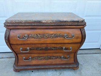 Antique Bombe dresser