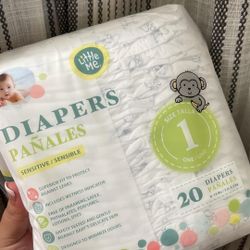 Size 1 Diapers Little Me 20 Count 