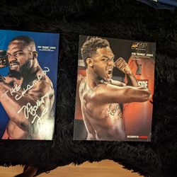 Jon Jones Signed Autographs
